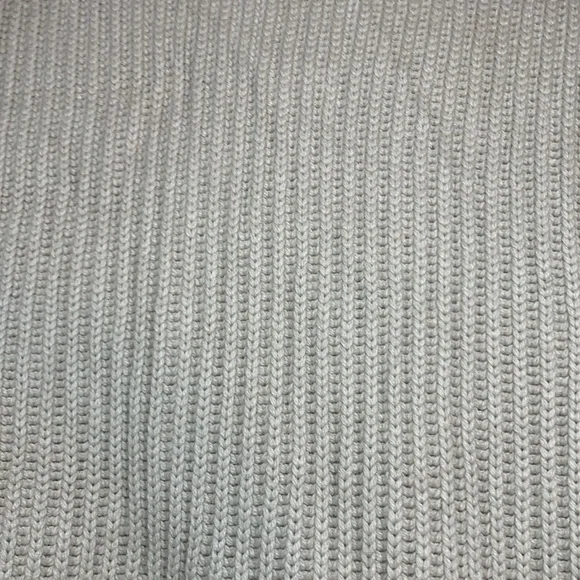 Ann Taylor Faux Fur Sweater Vest Merino Wool Modal Cashmere Beige Size Small - Picture 6 of 7